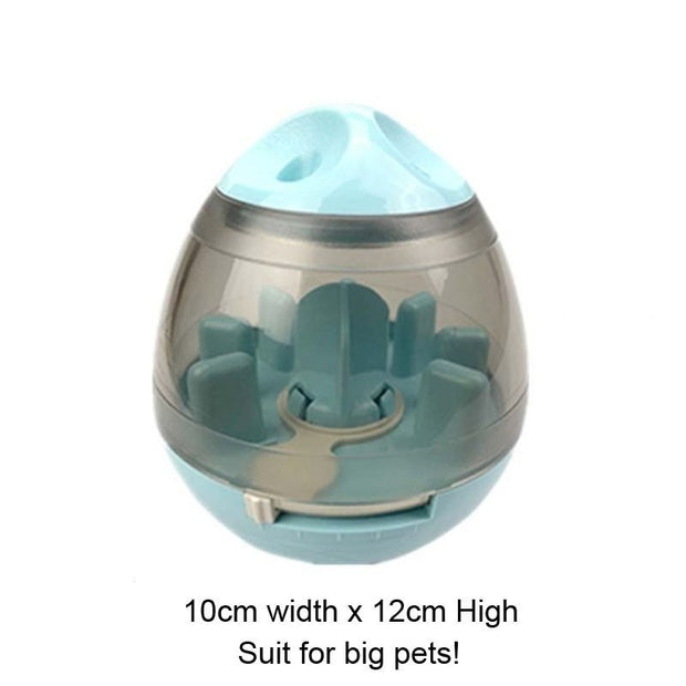 Interactive Cat IQ Treat Ball Toy Smarter Pet Toys Food Ball Food Dispenser For Cats Playing Training