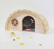 Cabin Golden Bear Nest Hamster Furniture Pet Nest